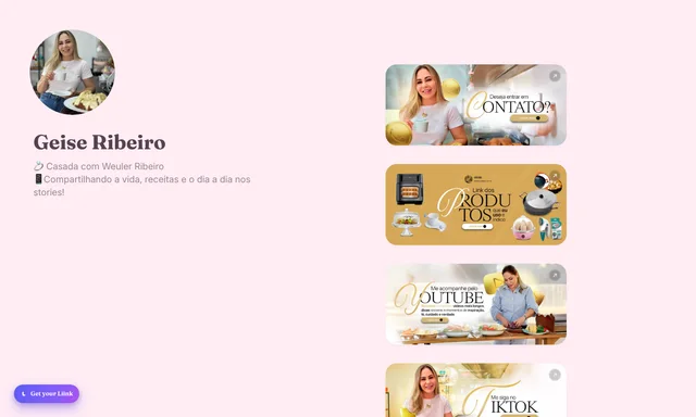 Liink-rendered preview of Geise Ribeiro