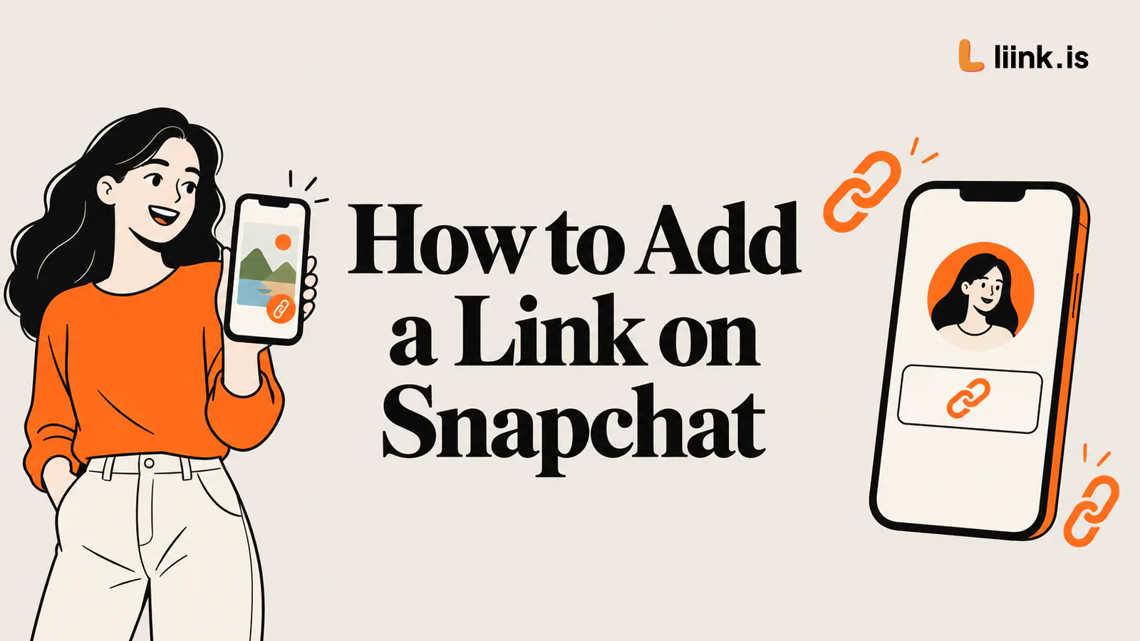 How to Add a Link on Snapchat — Liink guide