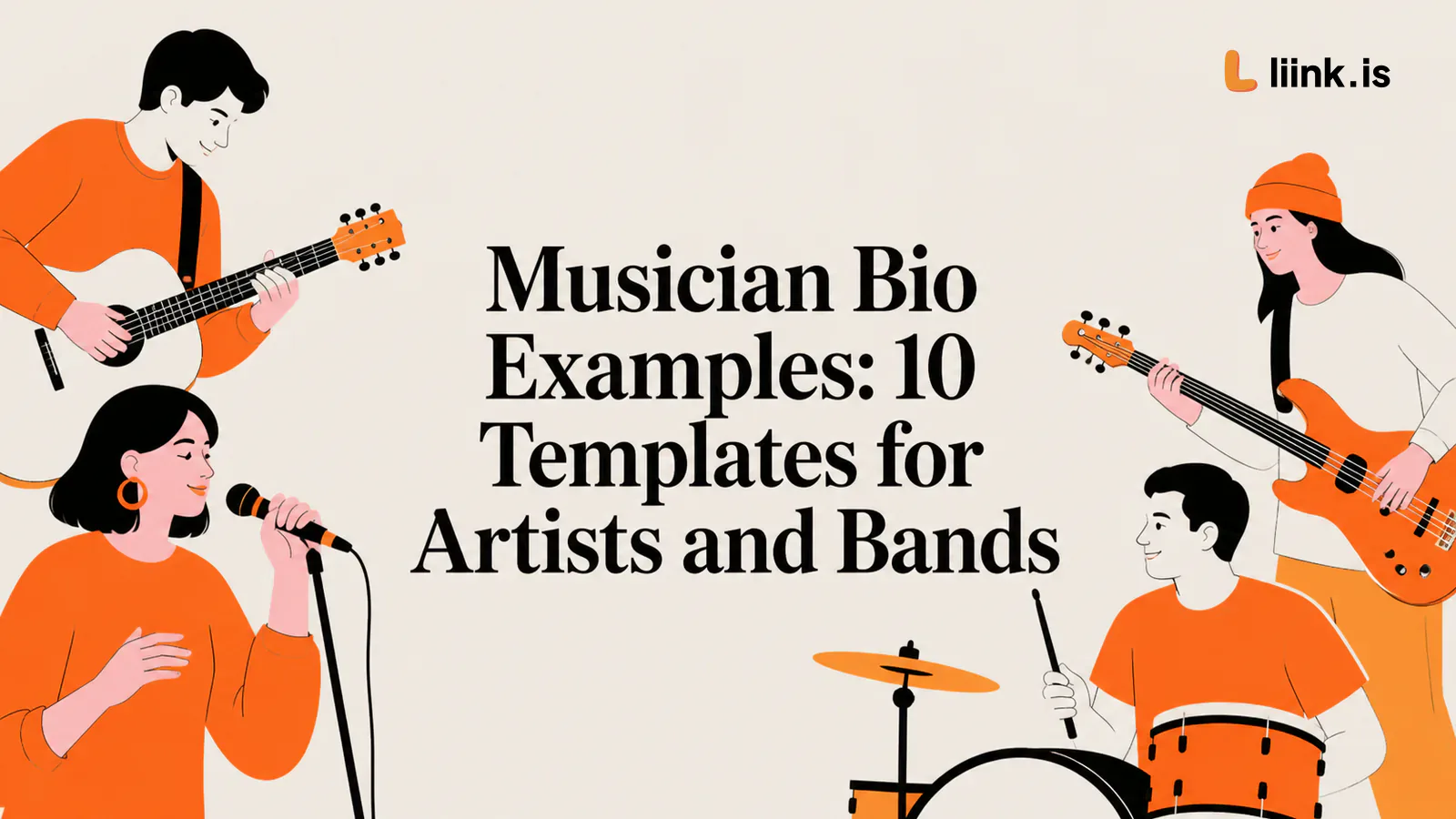 Musician Bio Examples: 10 Templates for Artists and Bands
